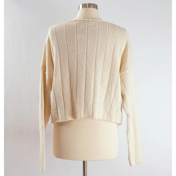 ASOS Boatneck Long Sleeve Ribbed Sweater - Picture 3 of 5